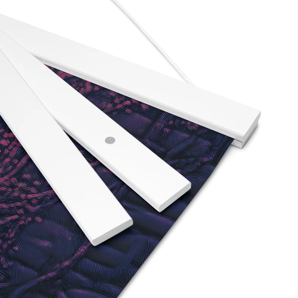 Veil of Enigma | Poster With White Wood Hanger | 16″×16″