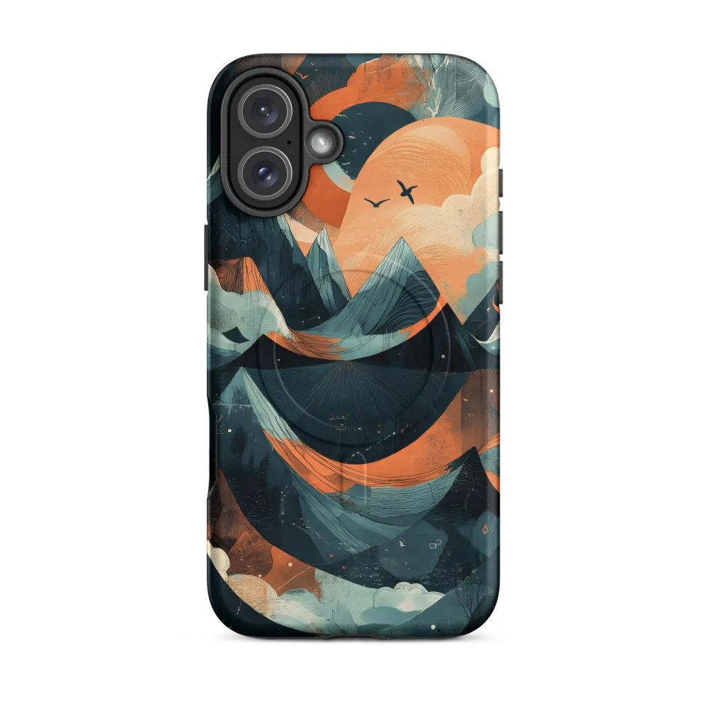Ethereal Mountain Dreams | Phone Case |  16 Plus | MagSafe® Tough Case | Matte