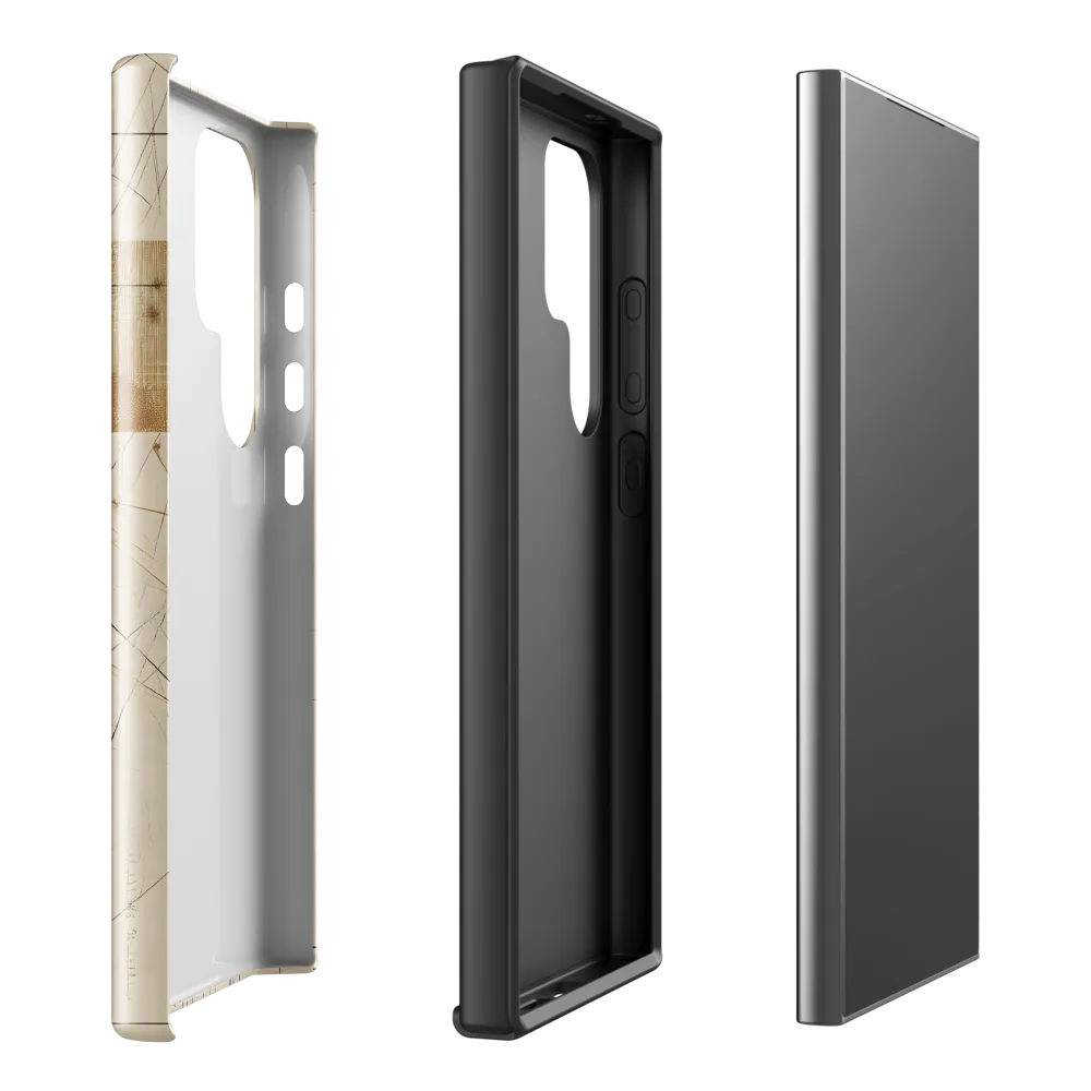 Elegance in Lines | Phone Case |  S24 Ultra | Tough Case | Glossy