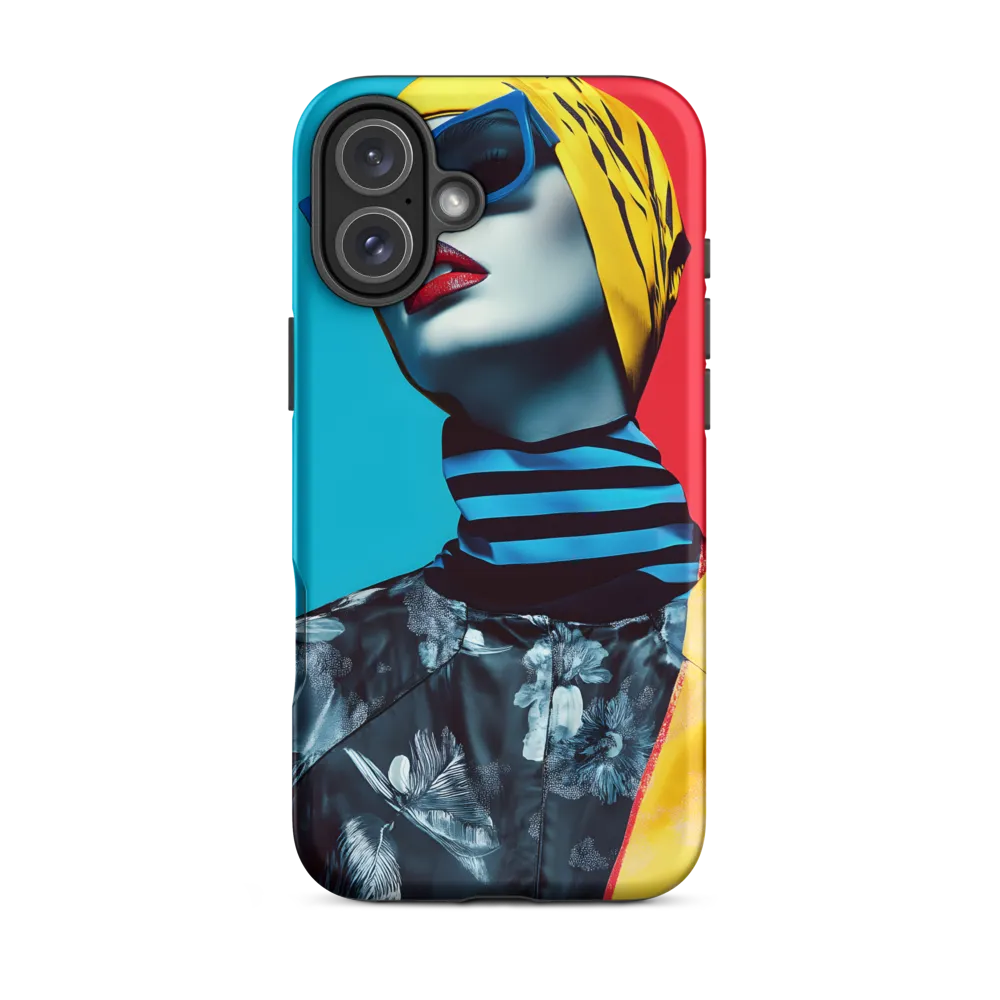 Vibrant Elegance in Modern Fashion | Phone Case |  16 Plus | Tough Case | Matte