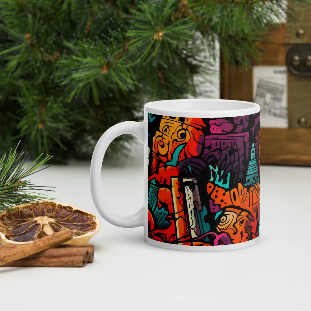 Vibrant Urban Surrealism | Mugs | Multiple Sizes & Colors