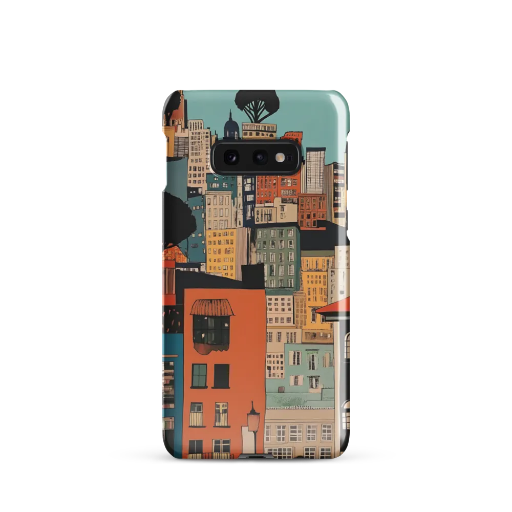 Urban Fusion: A Colorful Cityscape