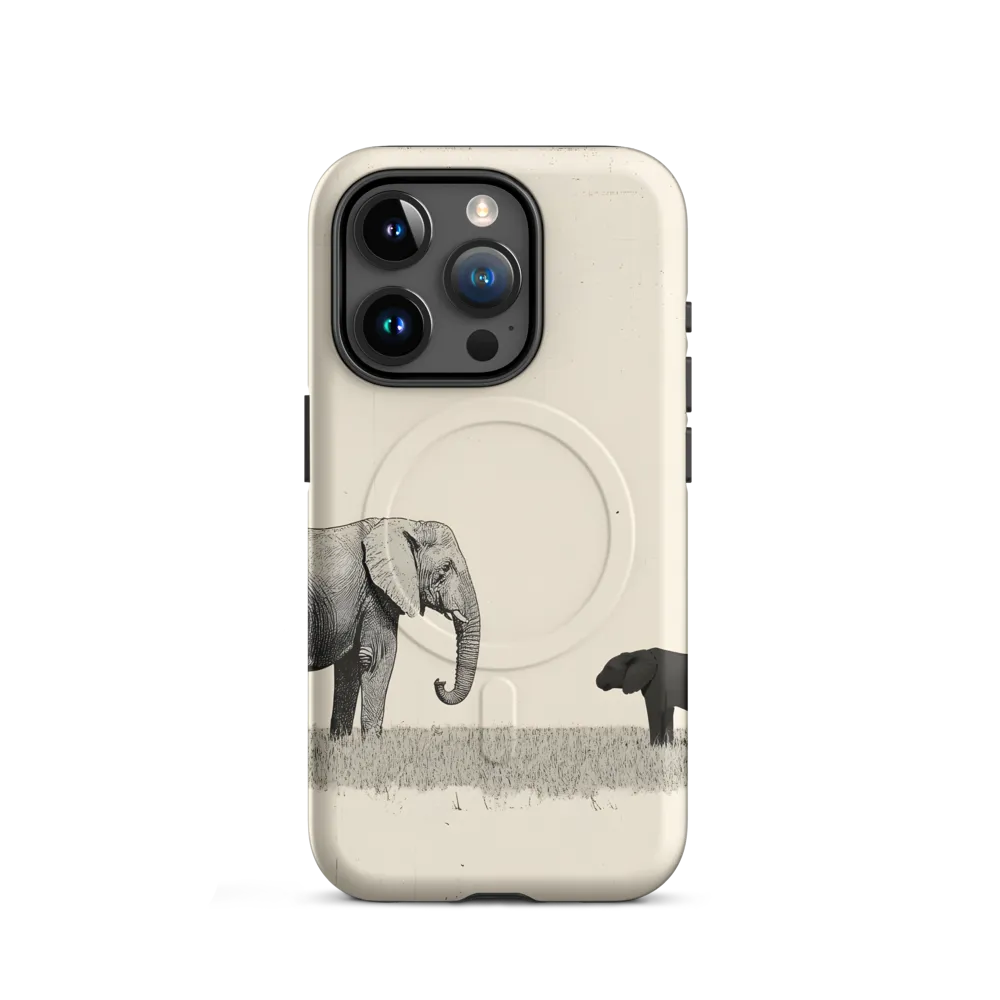 Contrasting Companions | Phone Case |  15 Pro | MagSafe® Tough Case | Matte