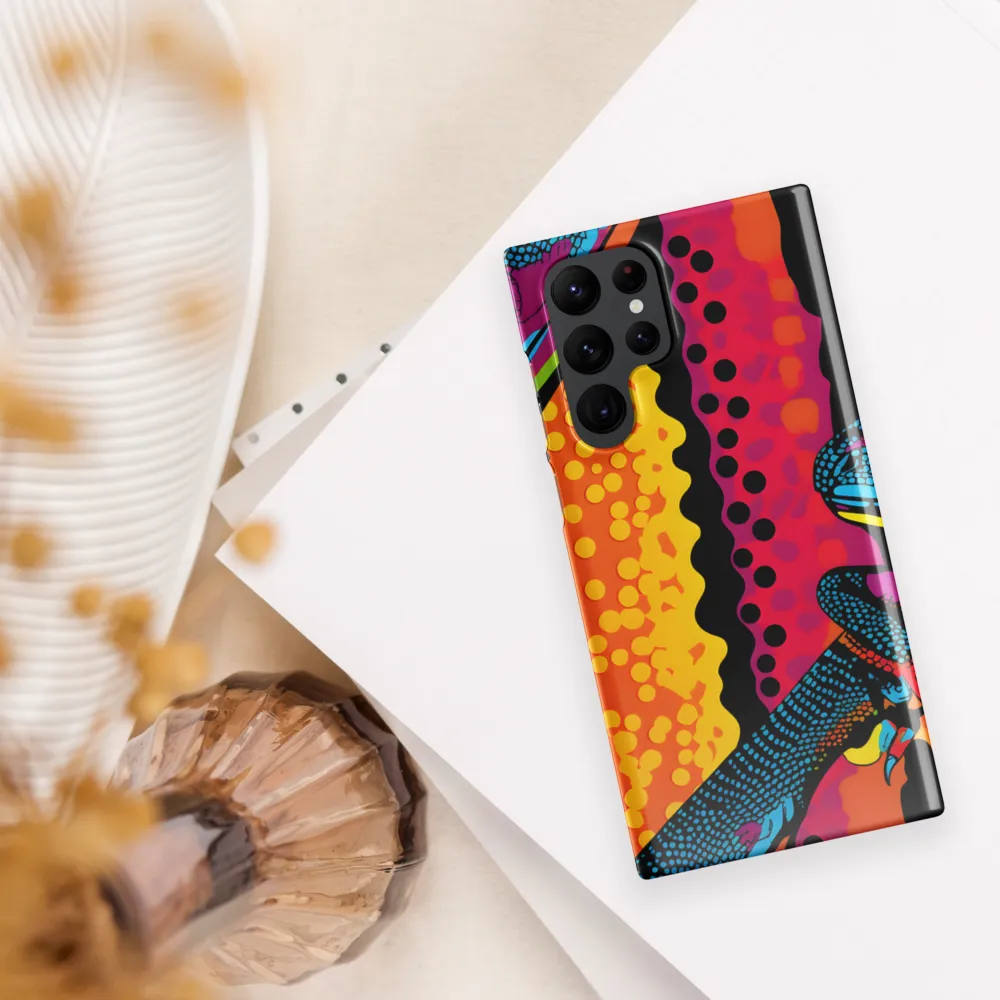 Colorful Encounters: The Playful Geckos