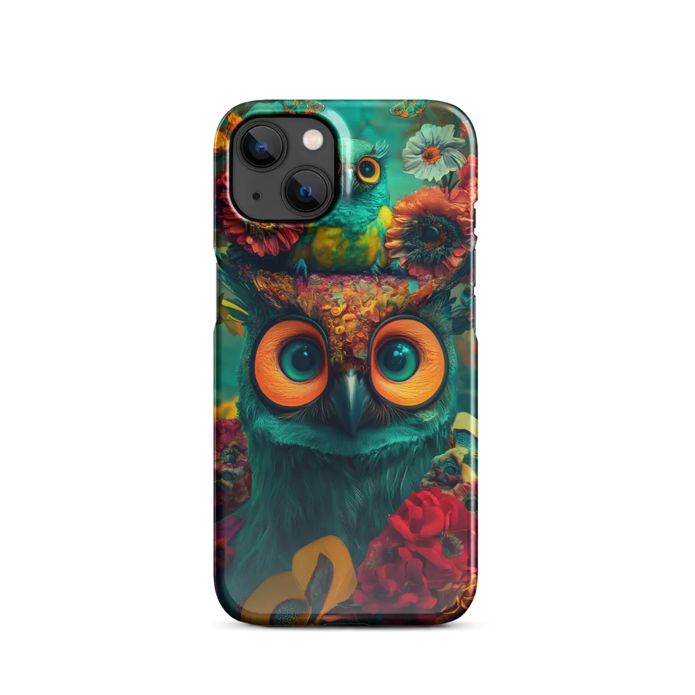 Majestic Harmony: The Floral Owl