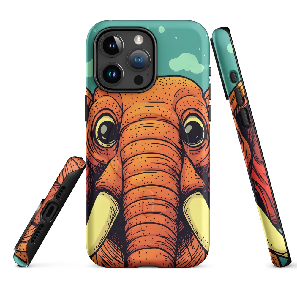 Whimsical Majesty: The Playful Elephant