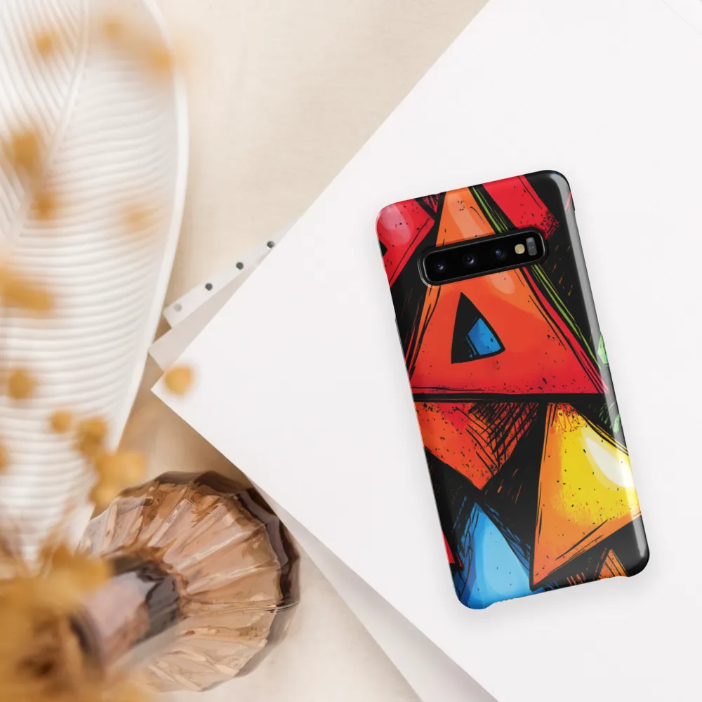 Vibrant Triangles in Abstract Harmony