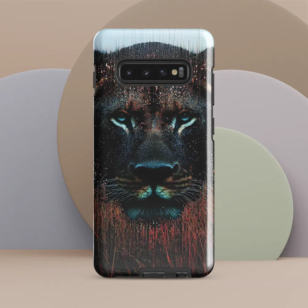 Mystical Majesty of the Lion | Phone Case |  S10 Plus | Tough Case | Glossy