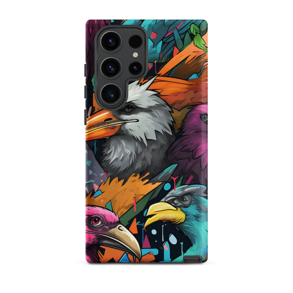 Avian Vortex: A Celebration of Color and Form