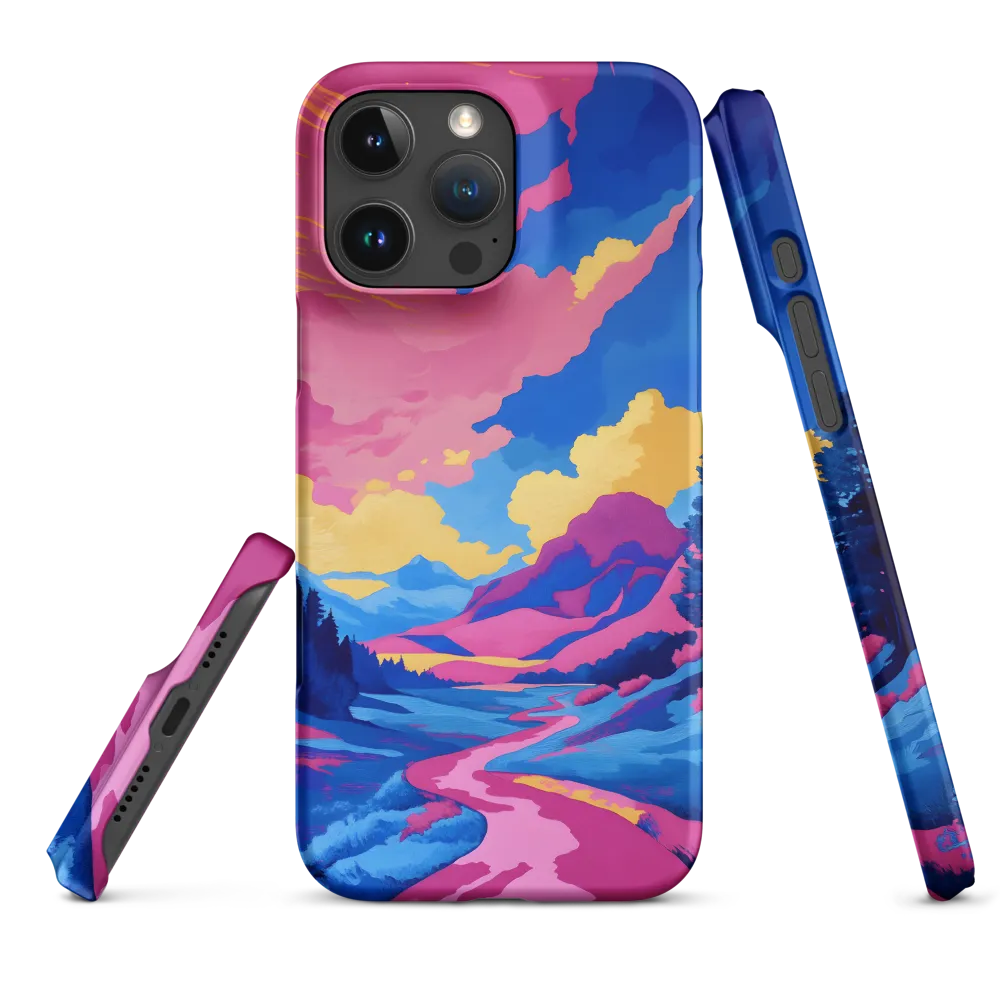Dreamscape: The Serene River | Phone Case |  16 Pro Max | Snap Case | Matte