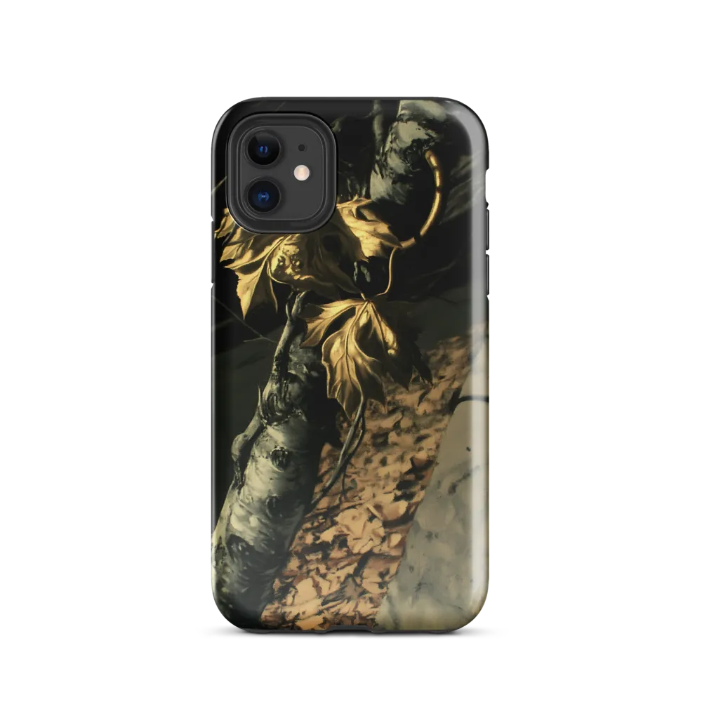 Golden Serenity: A Close Encounter with Nature