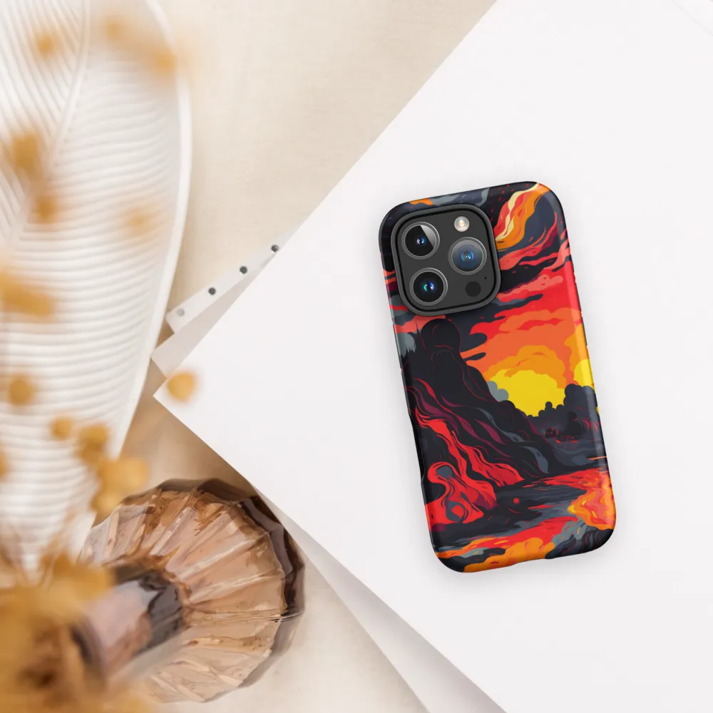 Eruption of Colors | Phone Case |  16 Pro | Tough Case | Matte