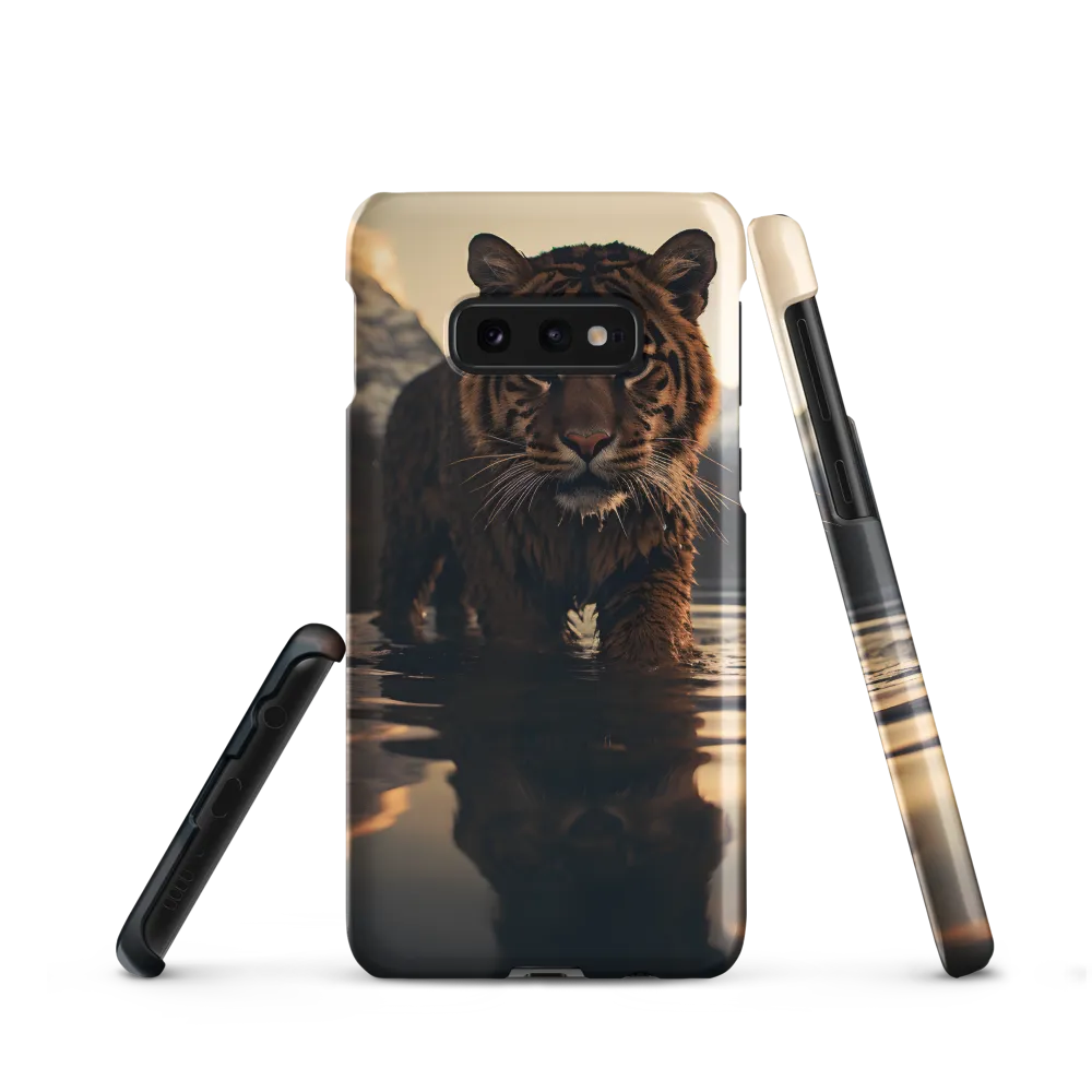 Majestic Reflection: The Tiger's Domain