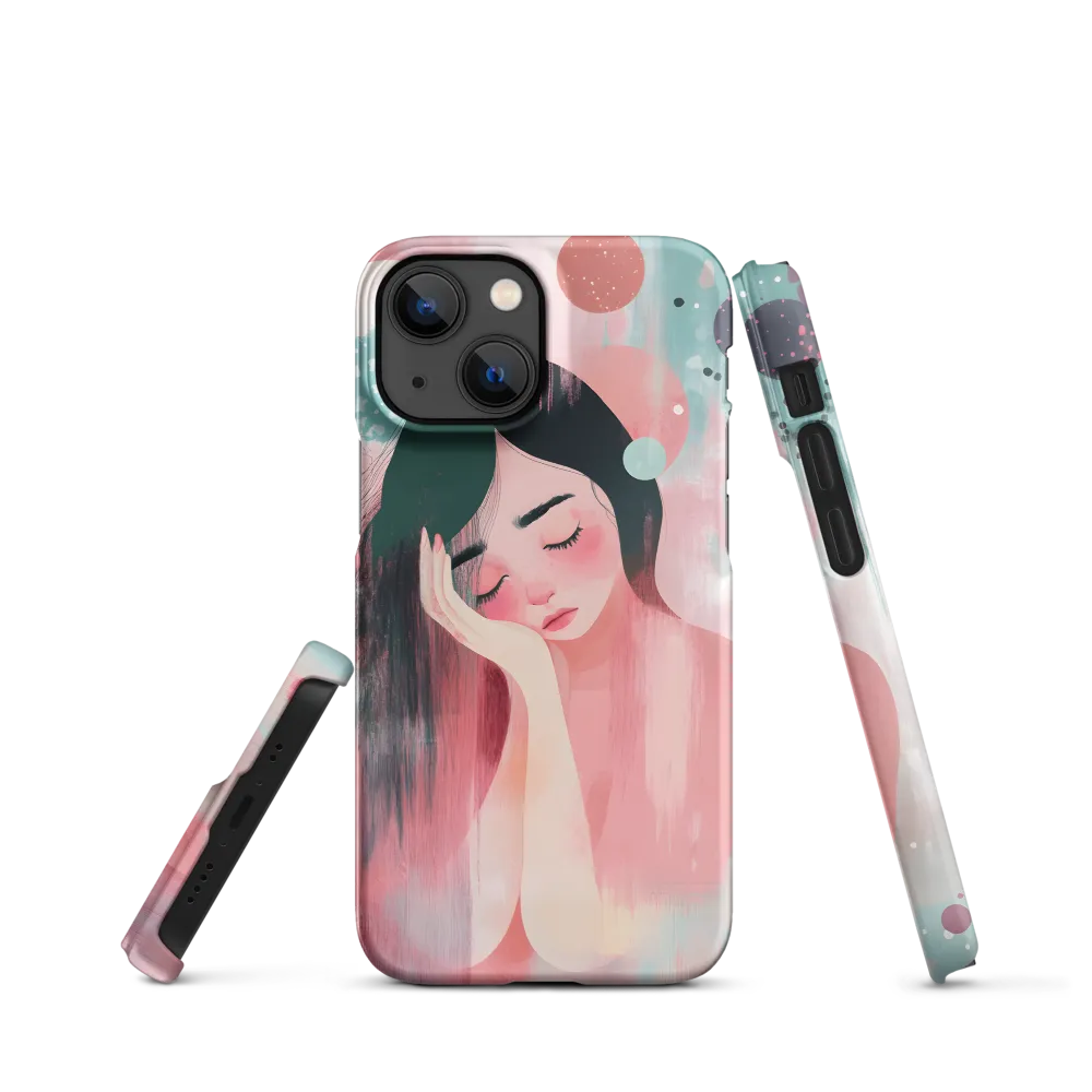 Whispers of Melancholy | Phone Case |  13 Mini | Snap Case | Matte
