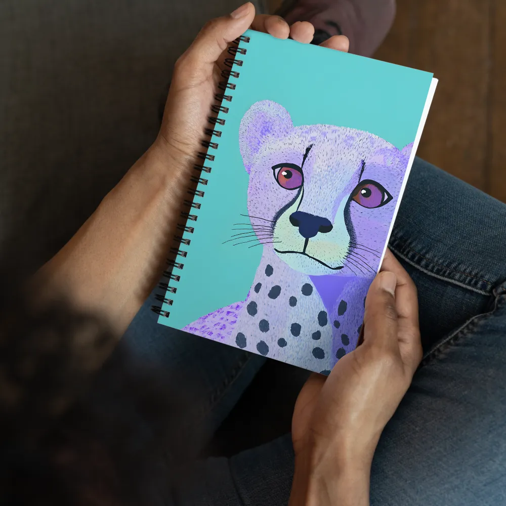 Curious Cheetah | Spiral Notebook