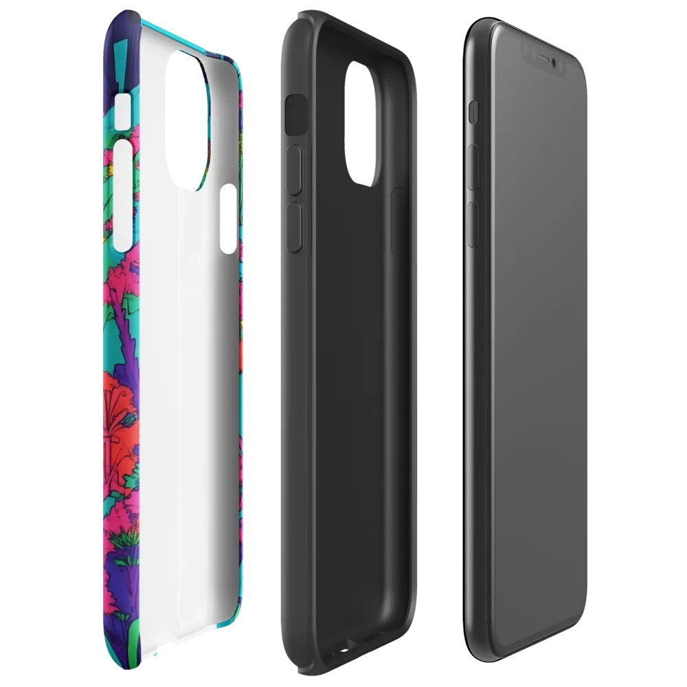 Ethereal Serenity in a Psychedelic Landscape | Phone Case |  11 Pro Max | Tough Case | Glossy