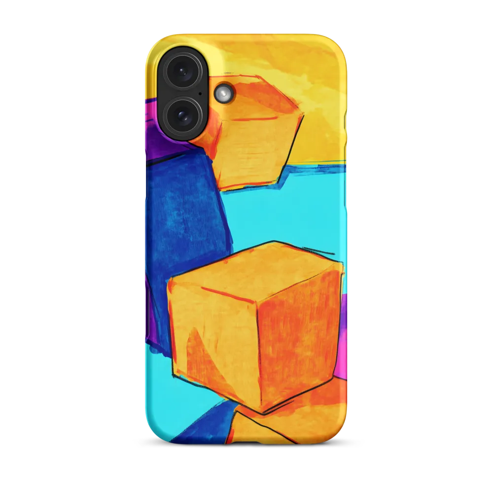 Playful Cubes in Vibrant Harmony