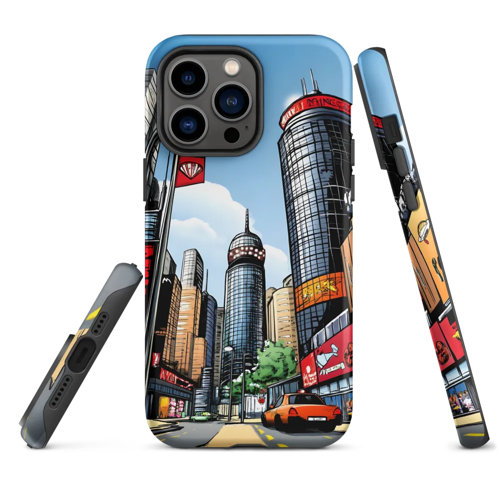 Urban Pulse: A Comic Cityscape