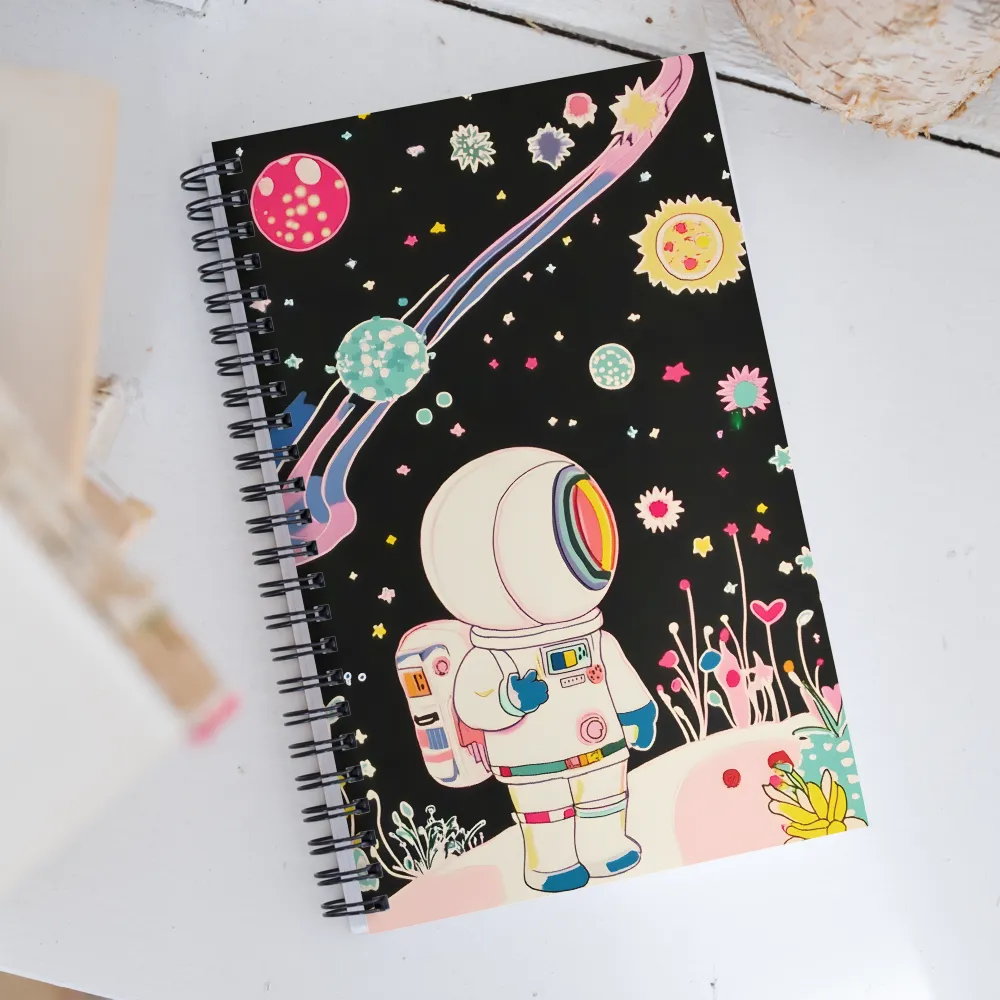 Cosmic Wonder: Journey Through the Stars | Spiral Notebook