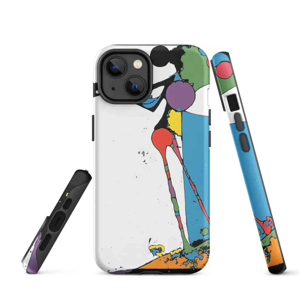 Dynamic Abstract Movement | Phone Case |  14 | Tough Case | Matte