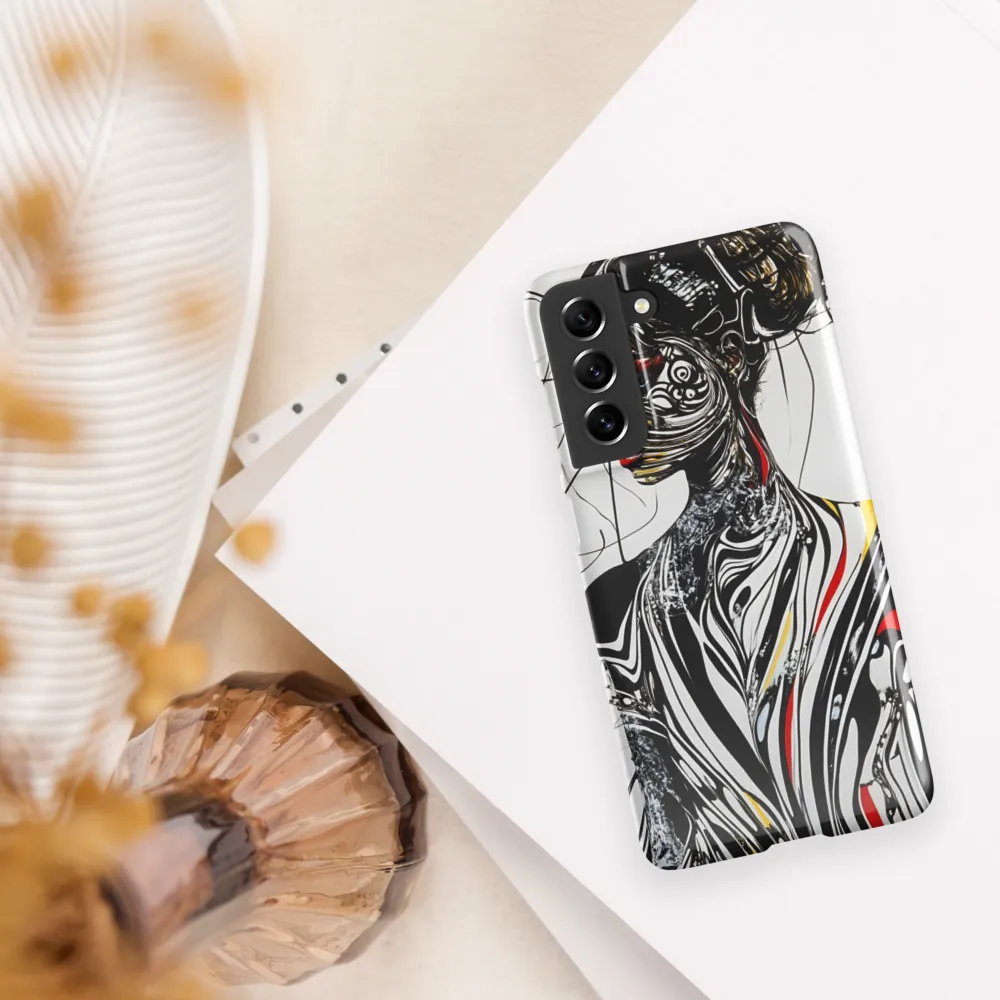 Whispers of the Abstract | Phone Case |  S21 FE | Snap Case | Glossy