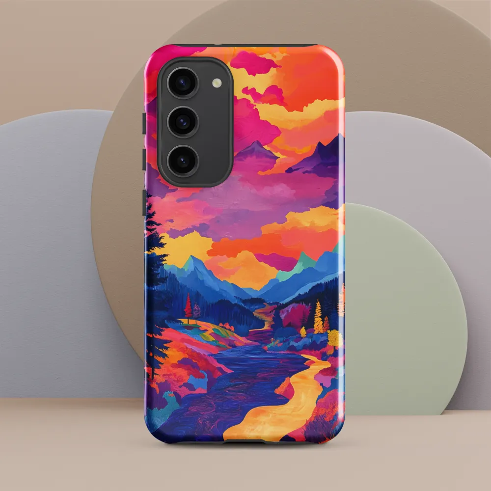 Radiant Serenity: A Surreal Landscape