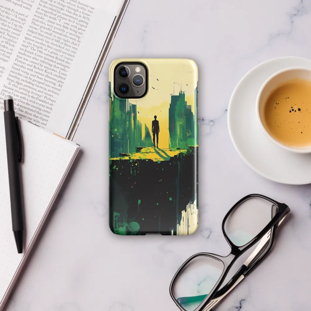 Ethereal Solitude in an Urban Landscape | Phone Case |  11 Pro Max | Snap Case | Glossy