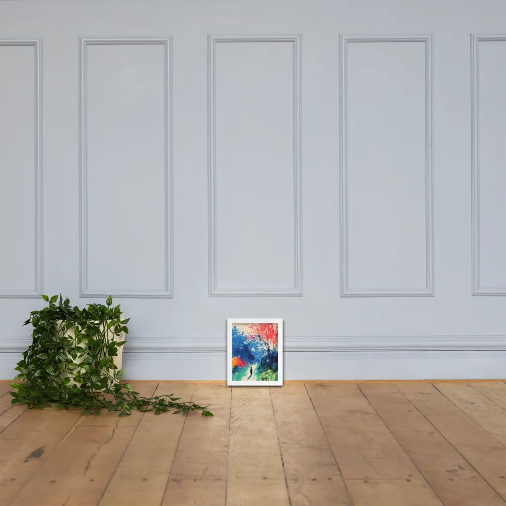 Whispers of Tranquility | Poster with White Frame | 8″×10″