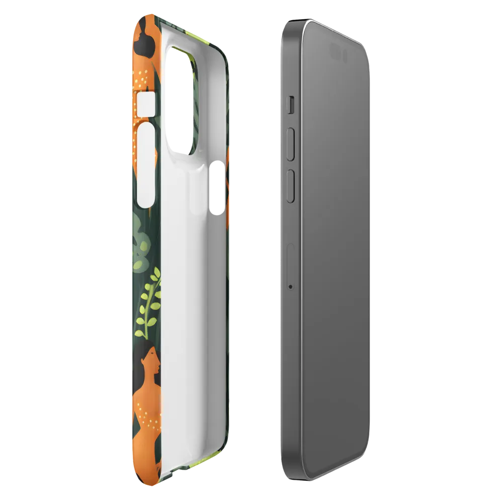 Playful Harmony in Patterns | Phone Case |  14 Pro Max | Snap Case | Matte