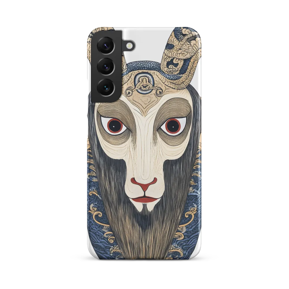 Ethereal Gaze of the Ram | Phone Case |  S22 Plus | Snap Case | Matte