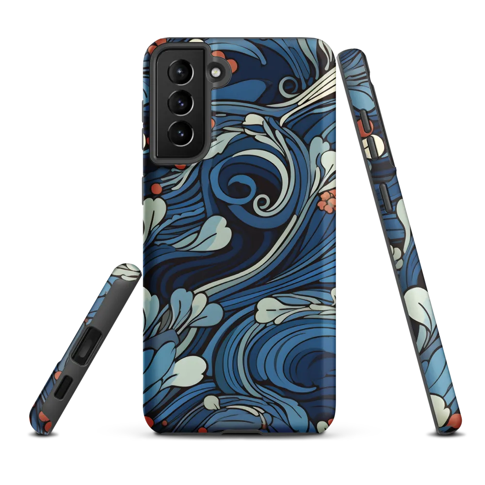 Nature's Elegance: An Oceanic Tapestry | Phone Case |  S21 Plus | Tough Case | Matte
