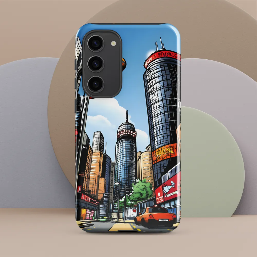 Urban Pulse: A Comic Cityscape