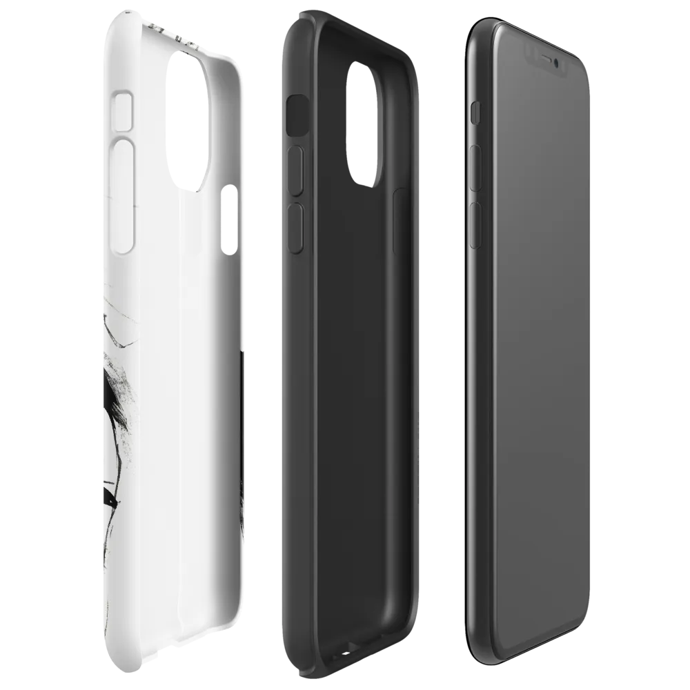 Intense Femininity in Monochrome | Phone Case |  11 Pro Max | Tough Case | Glossy