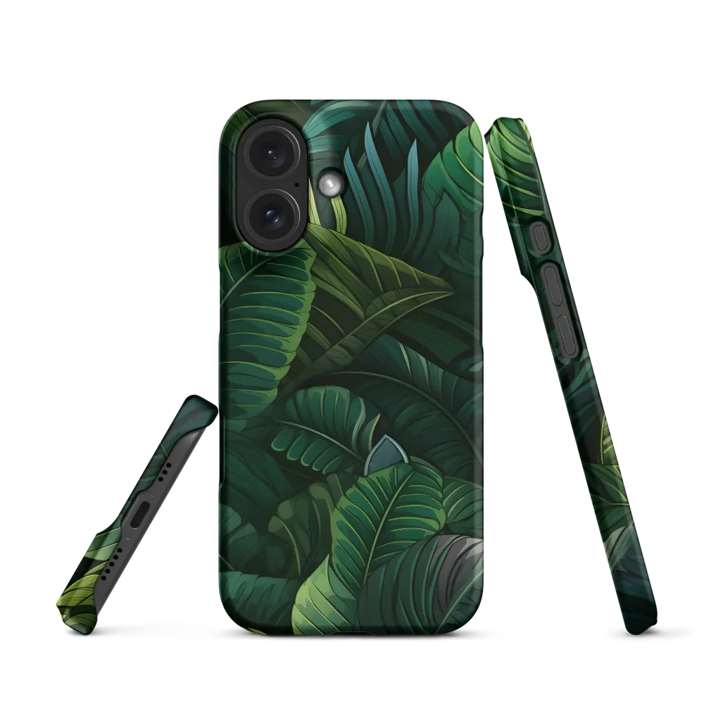 Lush Canopy: A Tropical Foliage Study