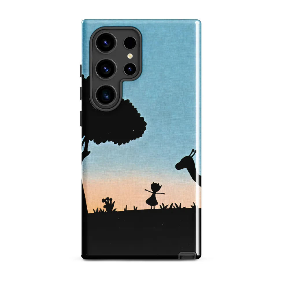 Curiosity in the Silhouette | Phone Case |  S24 Ultra | Tough Case | Glossy