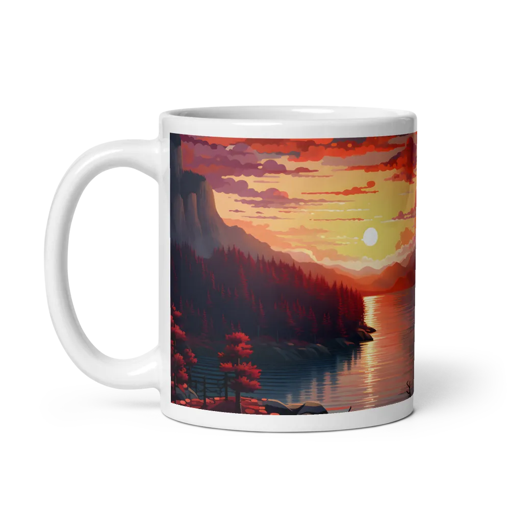 Serenity at Dusk | Mugs | Multiple Sizes & Colors