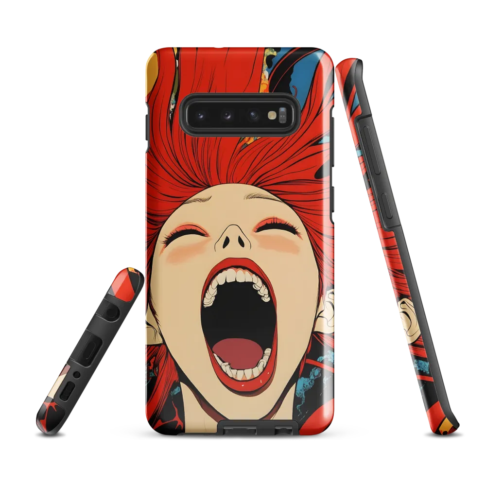 Eruption of Emotion | Phone Case |  S10 Plus | Tough Case | Glossy