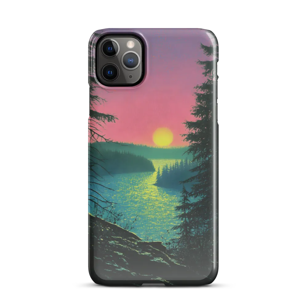 Serene Sunset by the Tranquil River | Phone Case |  11 Pro Max | Snap Case | Glossy