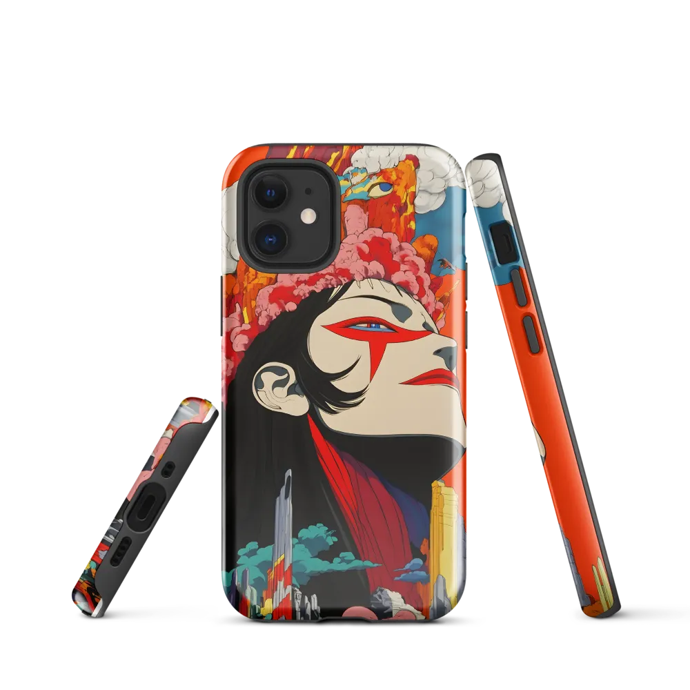 Eruption of Power | Phone Case |  12 mini | Tough Case | Glossy
