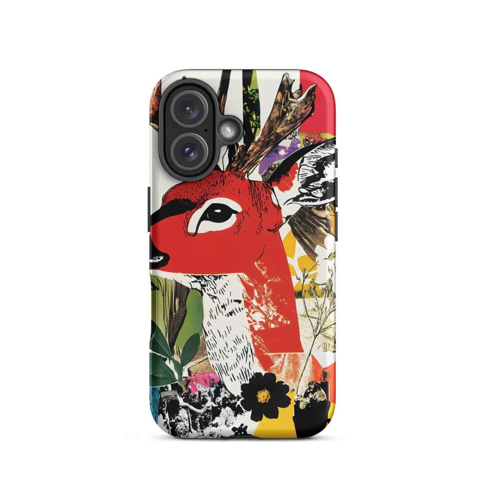 Vibrant Harmony: The Deer in Nature | Phone Case