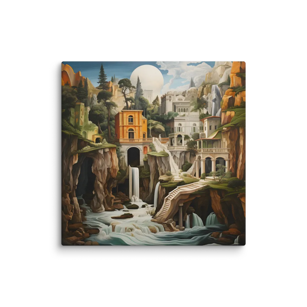 Elysian Reflections | Canvas | 37″×37″