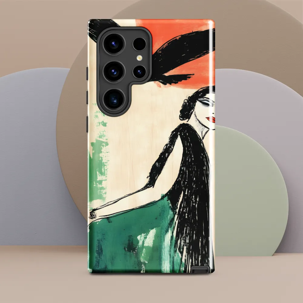 Elegance in Flight | Phone Case |  S24 Ultra | Tough Case | Glossy