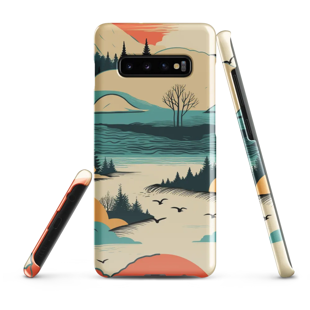 Tranquil Horizons | Phone Case |  S10 Plus | Snap Case | Glossy