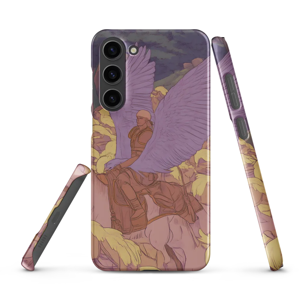 The Winged Guardian | Phone Case |  S23 Plus | Snap Case | Matte