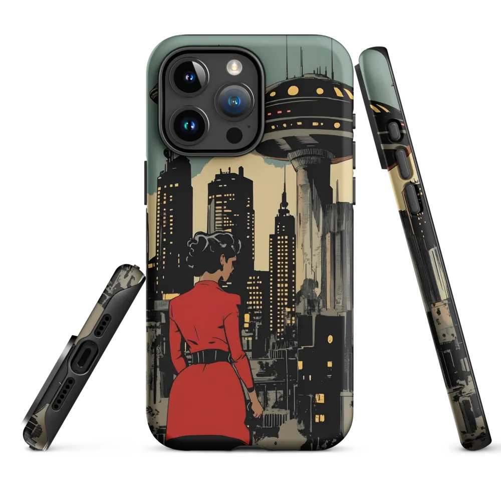 Envisioning Tomorrow: A Retro Futuristic Landscape
