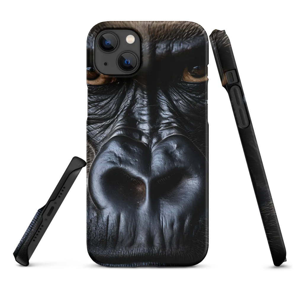 Gaze of the Wild: A Gorilla's Portrait