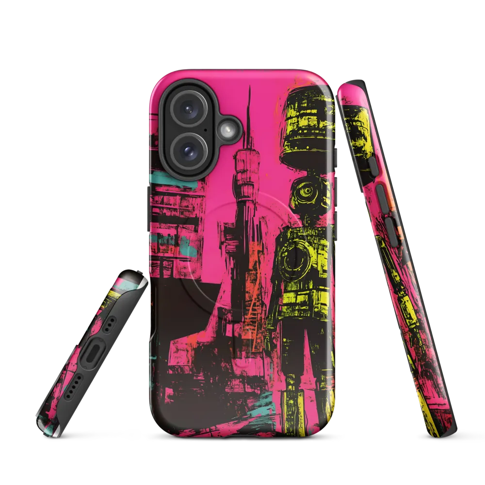 Urban Robot Symphony | Phone Case |  16 | MagSafe® Tough Case | Glossy