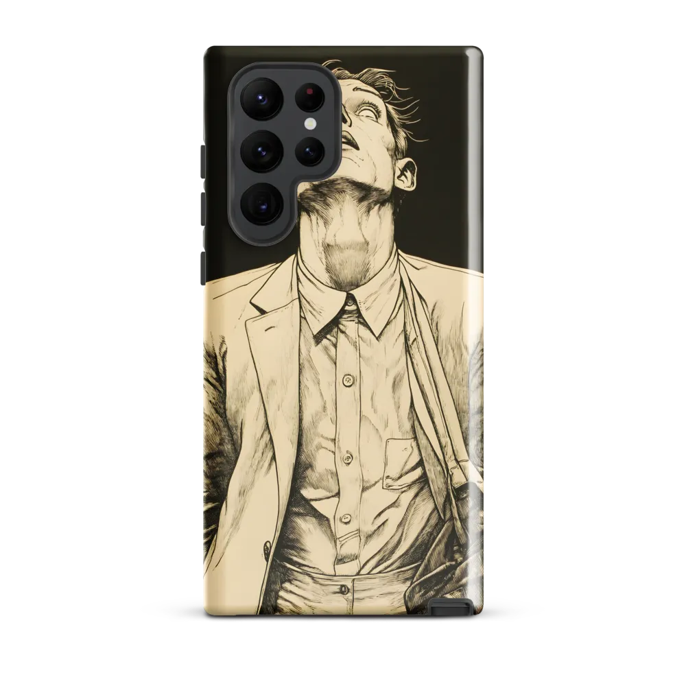 Desperate Gaze | Phone Case |  S22 Ultra | Tough Case | Glossy