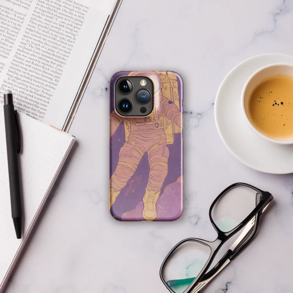 Floating Through the Cosmos | Phone Case |  15 Pro | Snap Case | Glossy