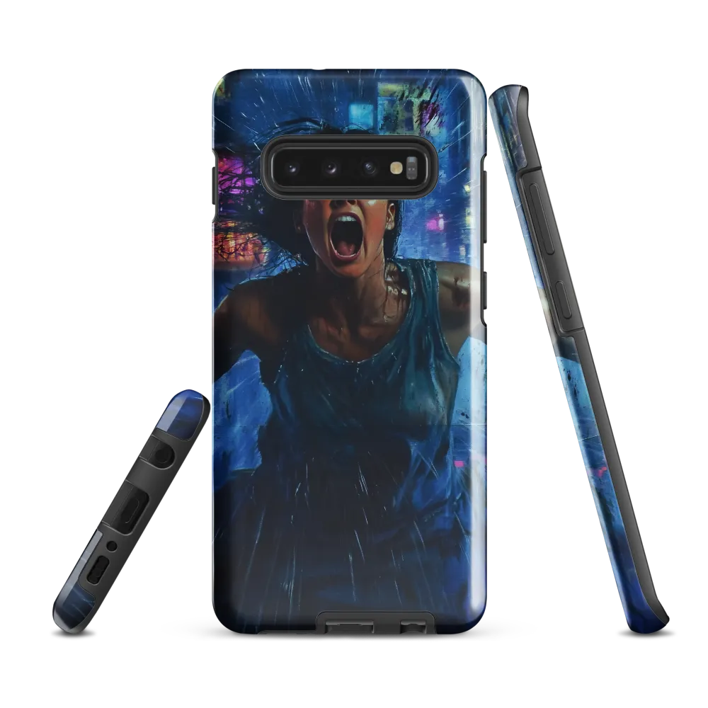 Breaking Through: The Scream of Despair | Phone Case |  S10 Plus | Tough Case | Glossy